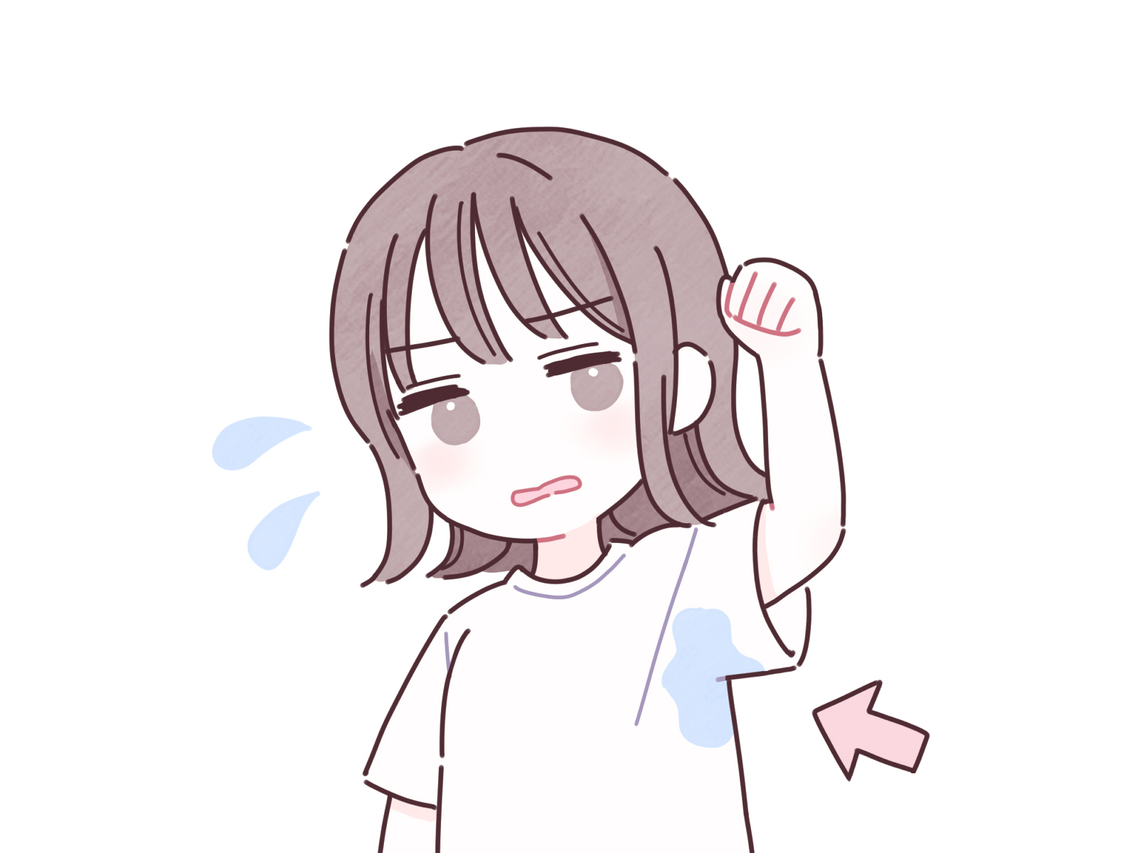 ワキ汗、手汗のお悩み
